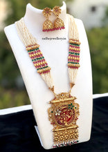 Tribal Long Haram Rajwadi Jewellery Set, All Brass, Premium Quality, 2 Colors