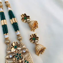 Long Haram rajwadi Jewellery Set, All Brass, Premium Quality