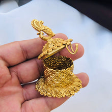Traditional Peacock Design Kumkum Box