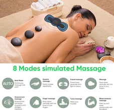Body Massager Machine for Pain Relief Wireless Massager,Mini Butterfly Massager for Shoulder Legs Massage Neck Massager Back Massager