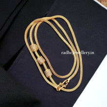 MULTI COLOR BALLS DESIGN MUGAPPU THALI KODI FOR MARRIED WOMENS [24 INCH] Gold-plated Plated Brass Chain