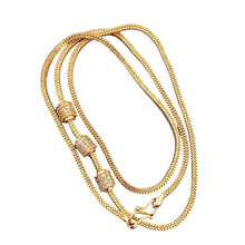 MULTI COLOR BALLS DESIGN MUGAPPU THALI KODI FOR MARRIED WOMENS [24 INCH] Gold-plated Plated Brass Chain