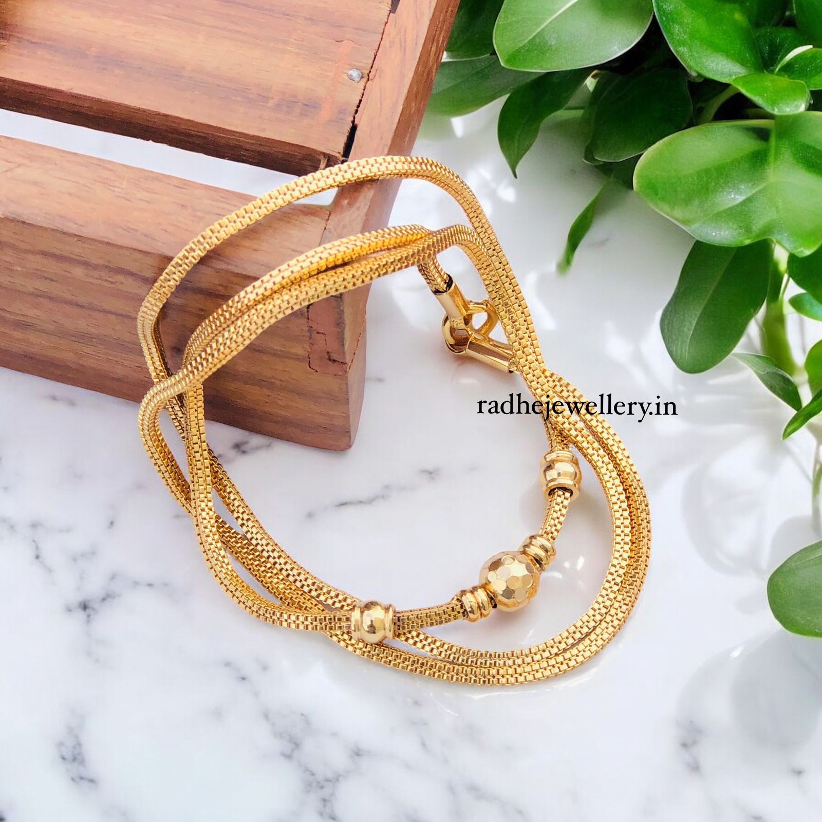 Exclusive Micro Gold Plated Mop Chain