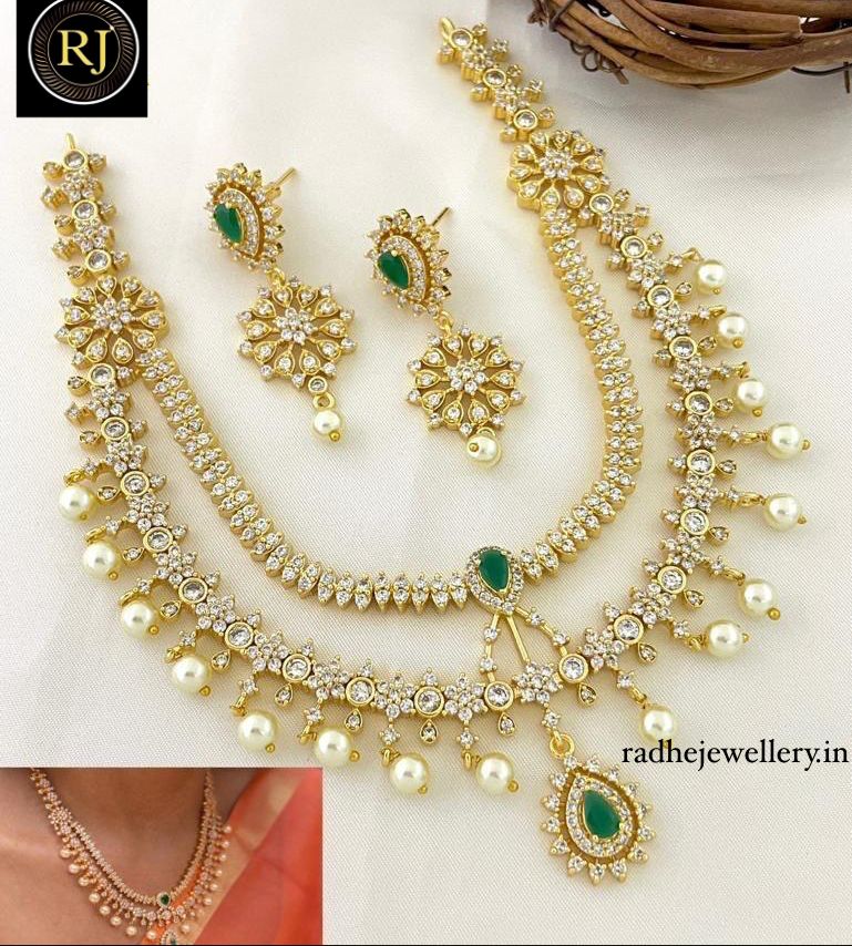 AD Stone Short Neckpiece Set design