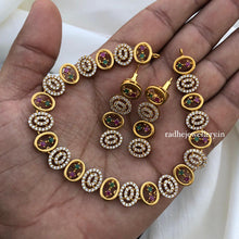 AD Stone Short Neckpiece Set design