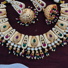 Designer Choker necklace,Polki necklace Kundan,wedding necklace for women/girls