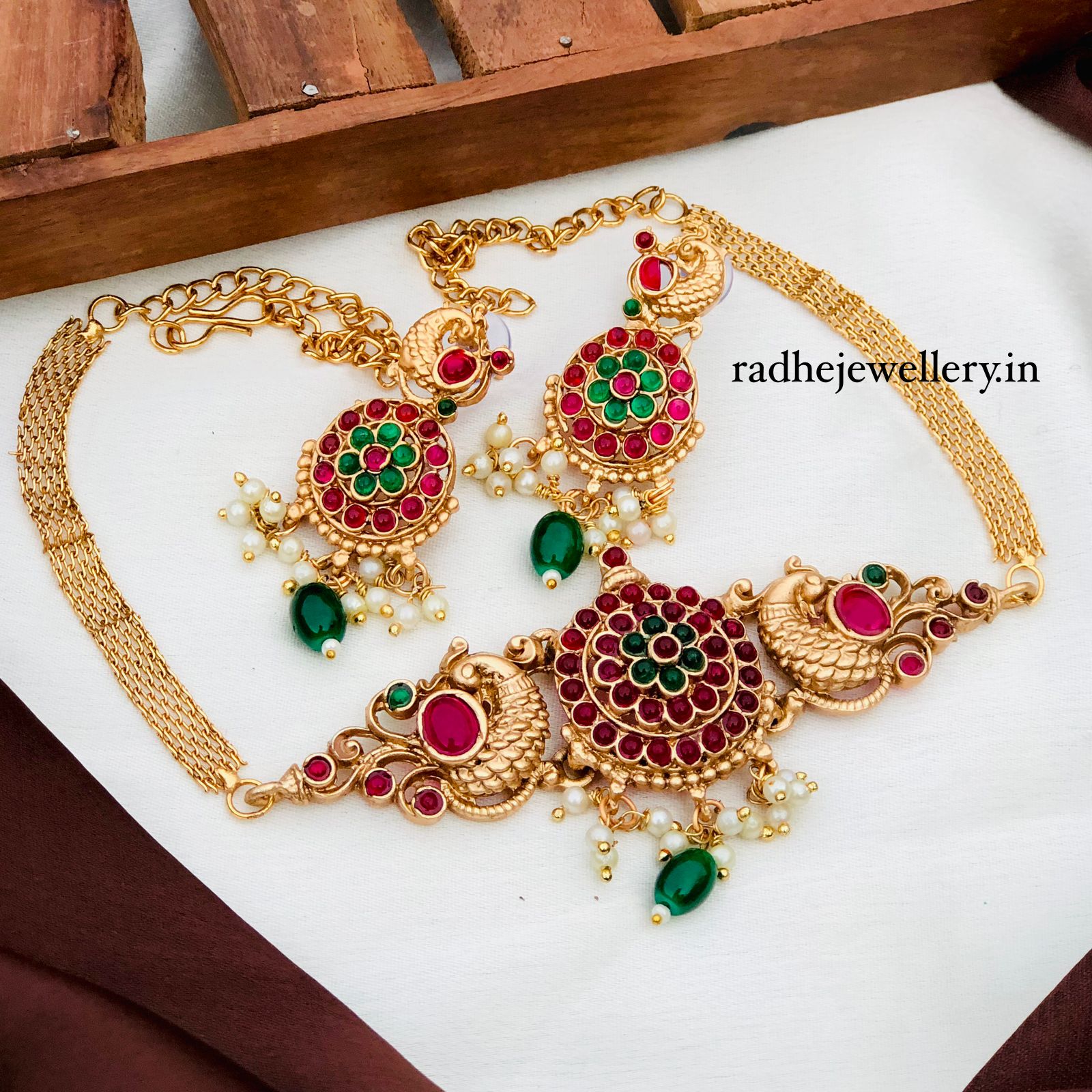 Wonderful Latest Gold Necklace Designs Antique Jewellery