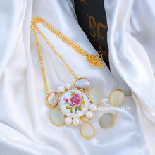 ELLIPSA RAW STONE NECKPIECE WITH STUD