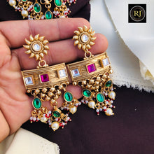 New Rajwadi aad | Gold bridal jewellery sets | Rajasthani Aad Necklace Designs for Brides