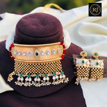 New Rajwadi aad | Gold bridal jewellery sets | Rajasthani Aad Necklace Designs for Brides