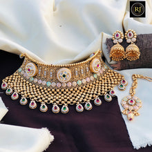 New Rajwadi aad | Gold bridal jewellery sets | Rajasthani Aad Necklace Designs for Brides