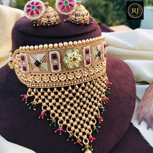 New Rajwadi aad | Gold bridal jewellery sets | Rajasthani Aad Necklace Designs for Brides