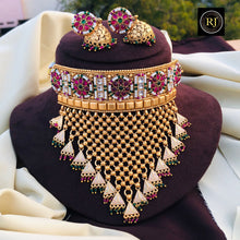 New Rajwadi aad | Gold bridal jewellery sets | Rajasthani Aad Necklace Designs for Brides