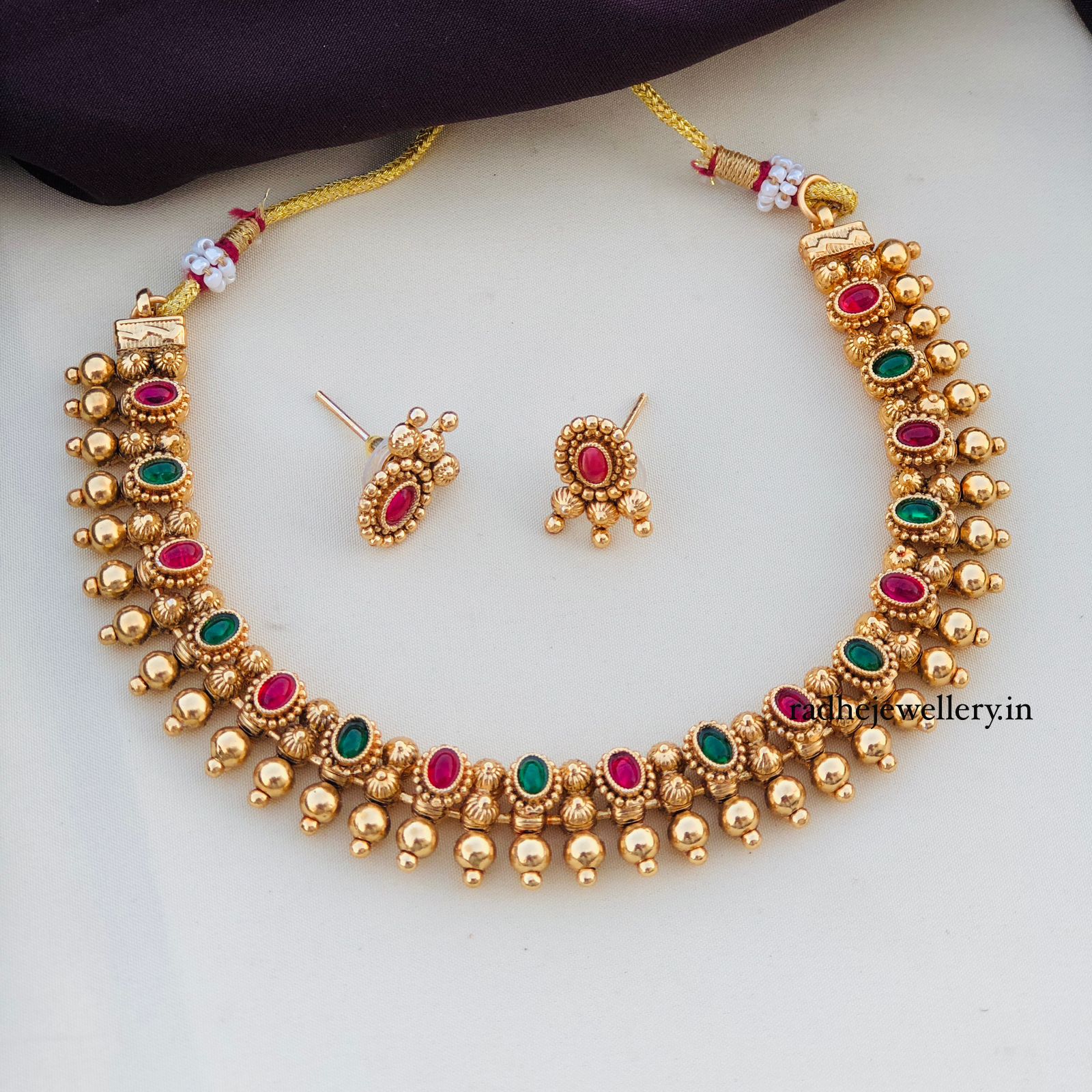 Gold Look AlikeHigh Necklace/gold necklace for women