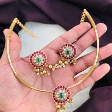 Traditional Hasli Tube Attigai Necklace