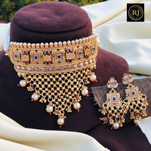 New Rajwadi aad | Gold bridal jewellery sets | Rajasthani Aad Necklace Designs for Brides