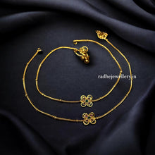 Gold  Payal Anklet for Women & Girls, 2 Colors