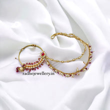 Meenakari Nath, Ethnic Nose Rings For Desi Women & Girls, 2 Colors
