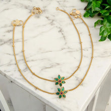 Classic Gold Kundan Payal Anklet for Women & Girls