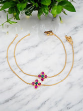 Classic Gold Kundan Payal Anklet for Women & Girls