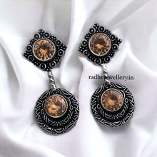 Oxidized Dangler Earrings With Contemporary Look, 9 Color Options