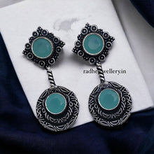 Oxidized Dangler Earrings With Contemporary Look, 9 Color Options