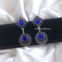 Oxidized Dangler Earrings With Contemporary Look, 9 Color Options