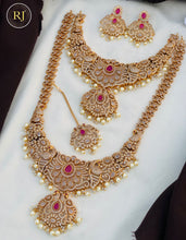 Indian Bridal Jewelry Set, Emerald Green Kundan Choker Necklace with
