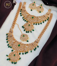 Indian Bridal Jewelry Set, Emerald Green Kundan Choker Necklace with