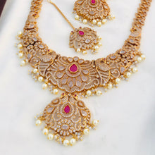 Indian Bridal Jewelry Set, Emerald Green Kundan Choker Necklace with