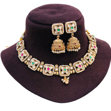 Designer Choker necklace,Polki necklace Kundan,wedding necklace for women/girls