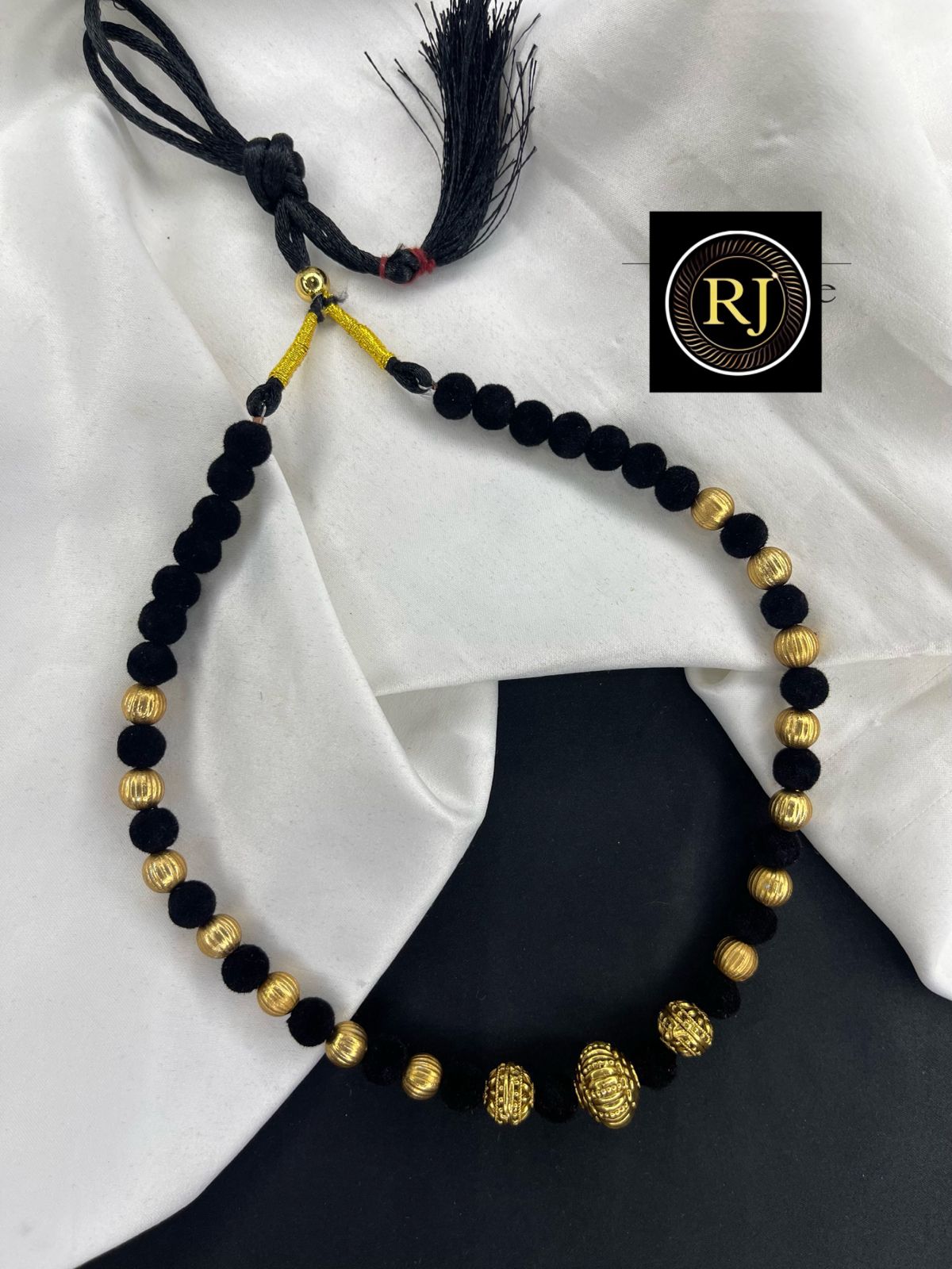 Amazing black beads Design Necklace