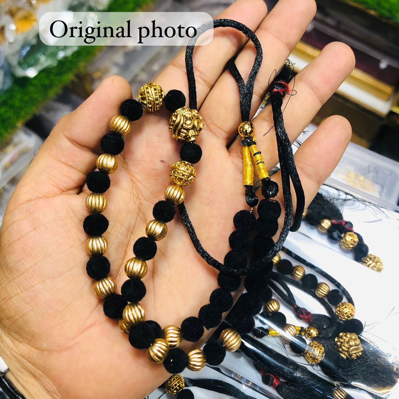 Amazing black beads Design Necklace