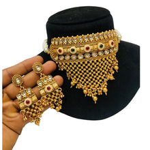 New Rajwadi aad | Gold bridal jewellery sets | Rajasthani Aad Necklace Designs for Brides