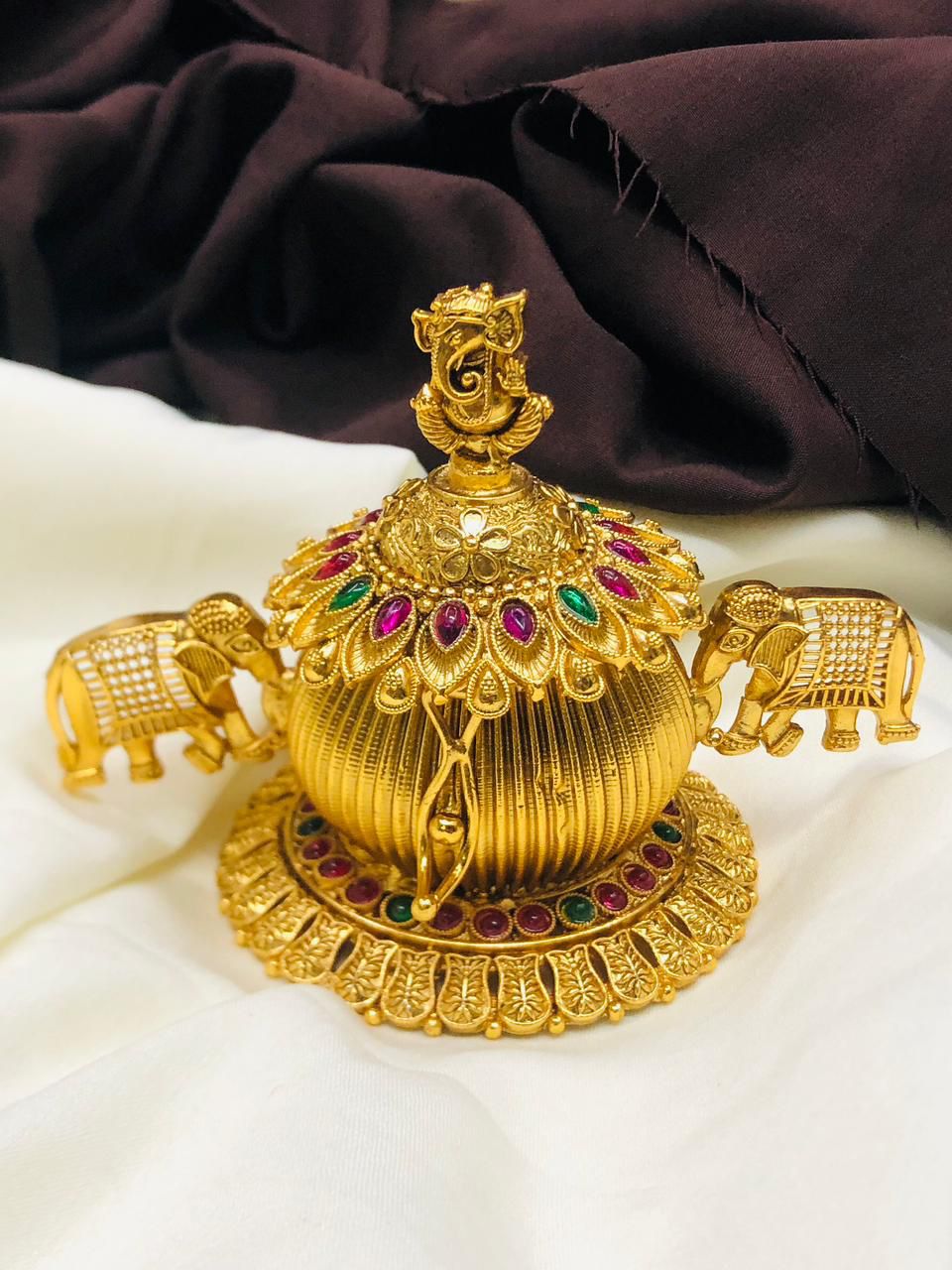 Ganesh Kumkum Box Design,Buy Gift articles Kumkum Box,,Sindoor box