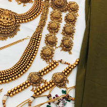 Laxmi Bridal Jewelry Set: Gold Plated Indian Wedding Jewellery