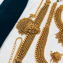 Laxmi Bridal Jewelry Set: Gold Plated Indian Wedding Jewellery