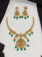 Antique Lakshmi Golden Beads Necklace