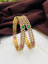 Ad stone bangles set
