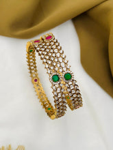 Ad stone bangles set