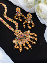 Long Haram rajwadi Jewellery Set, All Brass, Premium Quality