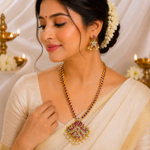 Premium AD Stone Necklace Set with Matching Earrings