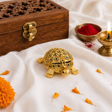 Antique Turtle Kumkum Box