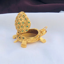 Antique Turtle Kumkum Box