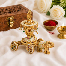 Antique Ganesha Kumkum Box
