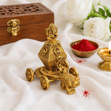 Antique Ganesha Kumkum Box