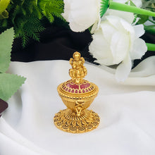 Antique Lakshmi Kumkum Box