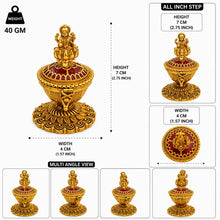 Antique Lakshmi Kumkum Box