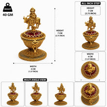 Antique Krishna Kumkum Box