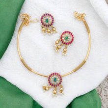 Traditional Hasli Tube Attigai Necklace